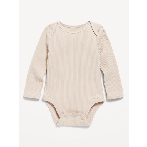 Unisex Long-Sleeve Ribbed Bodysuit for Baby | Old Navy