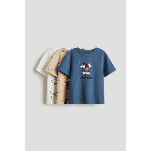 3-PACK PRINTED T-SHIRTS