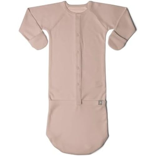 goumikids Viscose Made from Bamboo Organic Cotton Convertible Baby Gown
