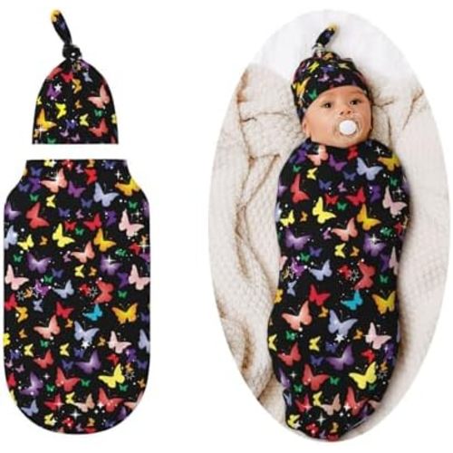 Candy Swaddle Blankets Newborn Receiving Blanket Baby Swaddle Wrap Soft Sleeping Sack for Baby Girls Boys