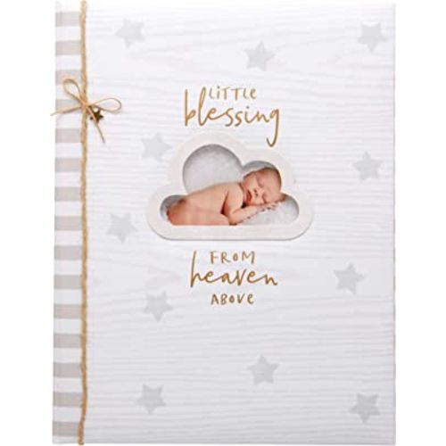 C.R. Gibson Little Blessing Baby Memory Book for Newborns, 64 pgs., 8 3/4" x 11 1/4"