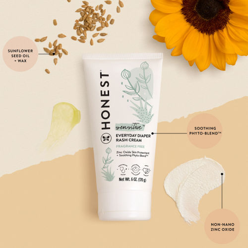 Honest diaper rash cream, 6oz