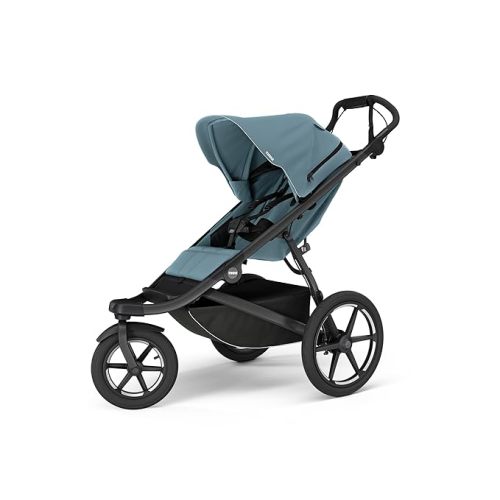 Thule Urban Glide 3 Double Child All-Terrain Stroller, Lightweight, Air-Filled Tires & Suspension, Integrated Hand Brake