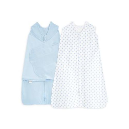 HALO Unisex SleepSack Organic Swaddle and Wearable Blanket Gift Set, 2 Piece - Baby