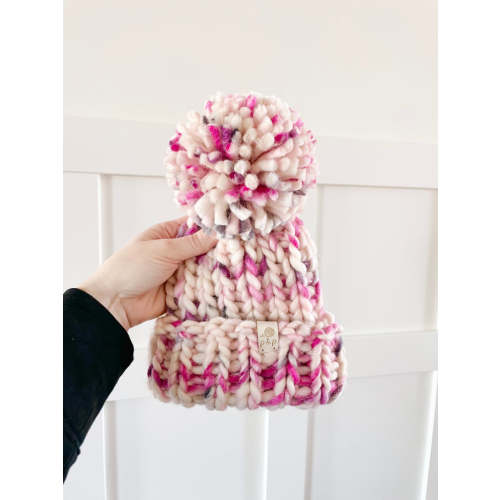 Flamingo Luxurious Denali Knit Hat – Pine & Poppy