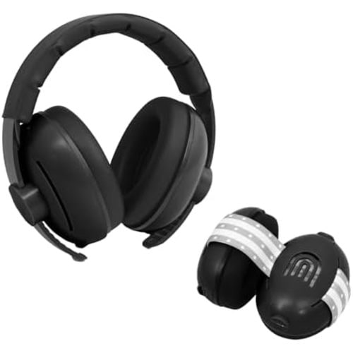 2-in-1 Adjustable Baby & Toddler Noise Cancelling Headphones