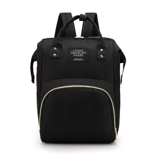 Diaper Bag Mummy Black Color Backpack Large Capacity Bag Mom Baby Multi-function Waterproof Outdoor Travel Diaper Bags For Baby Care