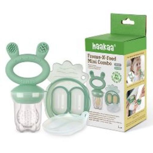 haakaa Silicone Freeze-N-Feed Mini Combo - Green