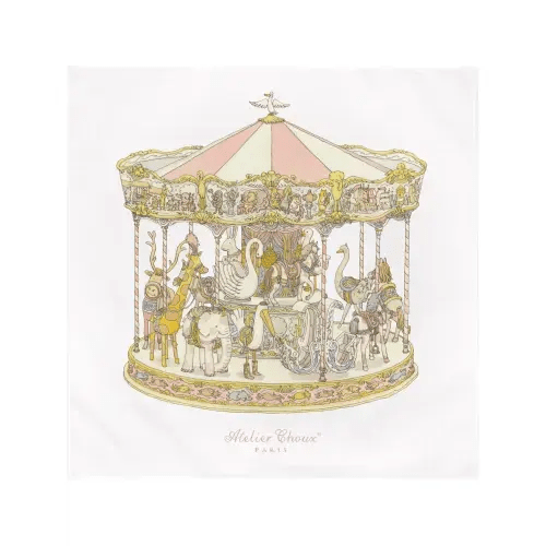Carré – Carousel Pink - Atelier Choux