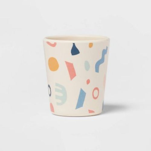 Kids' Pals Bamboo Melamine 7.74oz Tumbler - Pillowfort™: Kids Cup, Dishwasher-Safe, Tropical Theme