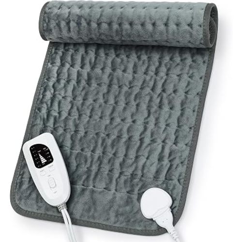 Heating Pad,Electric Heating Pads,Heating Pad for Back,DimGray,24x12 Inch