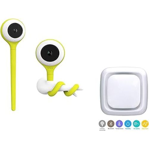 Lollipop Video Baby Monitor with Camera and Audio, Baby Camera Monitor with Crying Detection and Two Way Talk Back, Baby Video Monitor Bundled with Lollipop Baby Monitor