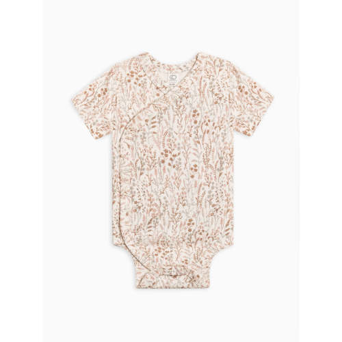 Marine Floral / Dusty Mauve / 0-3M