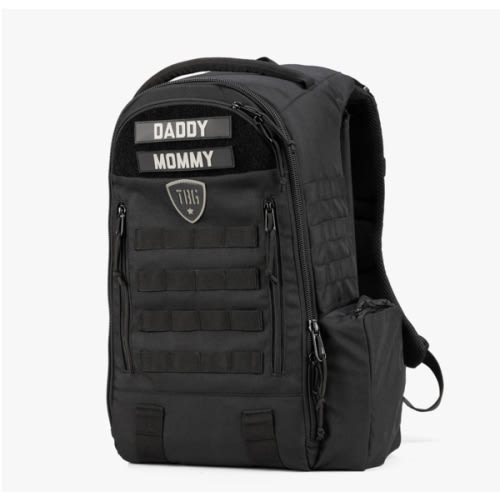 Main Black - Daypack Tactical Diaper Bag Backpack® | Tactical Baby Gear®