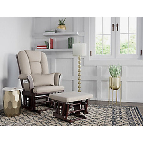 Storkcraft Tuscany Glider and Ottoman