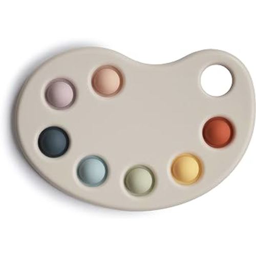 mushie Paint Palette Press Toy