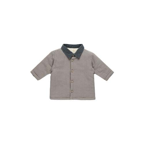 Quincy Mae - Ford Jacket - Indigo Gingham