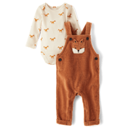 Baby Boys Fox 2-Piece Playwear Set - Multi clr