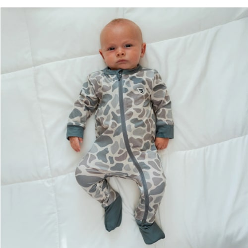 Baby Zip Up - Classic Deer Camo – BURLEBO