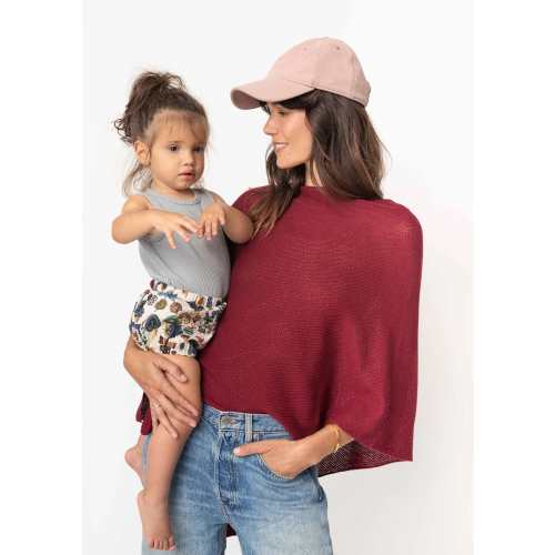Burgundy Cocoon