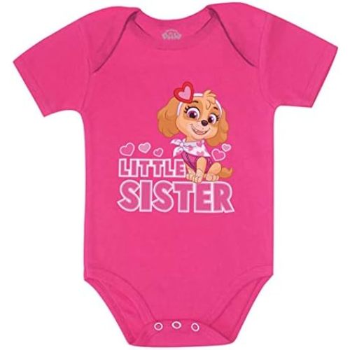 Tstars Paw Patrol Skye Little Sister Newborn Outfit Baby Girl Sibling Infant Bodysuit