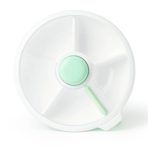 GoBe Kids' Large Snack Spinner Slide Lunch Food Storage Container - Mint Green