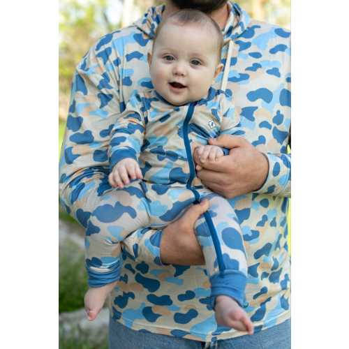 Baby Zip Up - Rockport Camo – BURLEBO