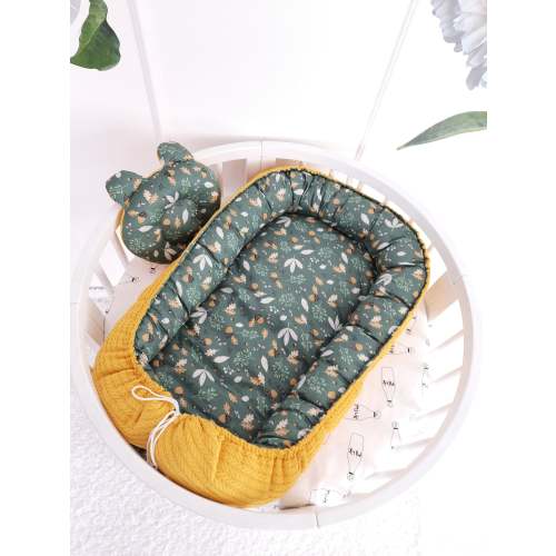 Baby Nest for Newborn. Cotton BabyNest