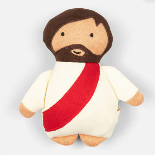 Jesus Plush Rattle Doll | Be A Heart Toy