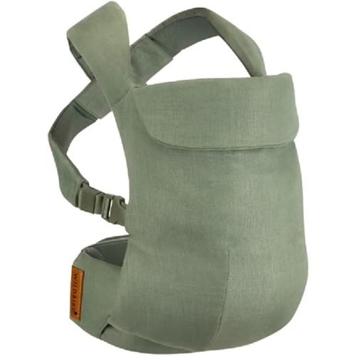 WildBird - Aerial Carrier - 7 to 45 lbs - for Moms, Dads & Caregivers - 100% Natural European Linen Fibers - Versatile & Adjustable - Small Size - Acadian Fabric
