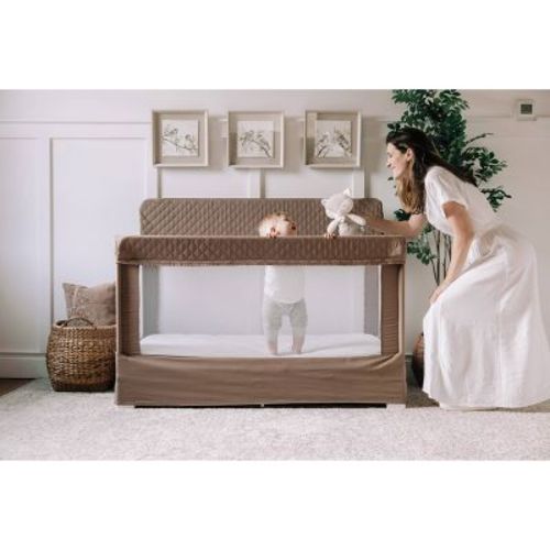 Baby Delight Lunaire Organic Crib - Mocha