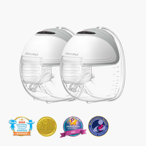 S21 Double Wearable Breast Pump-Tranquil Grey