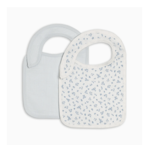 2-Pack Muslin Bibs