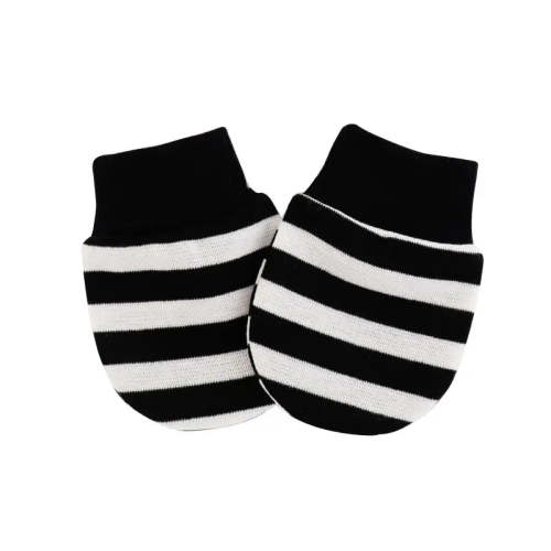Striped No Scratch Mittens (Babies)