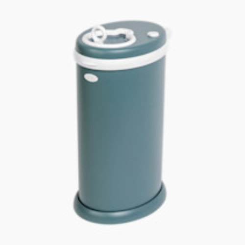 Ubbi Ubbi x Babylist Matte Steel Diaper Pail - Open Water