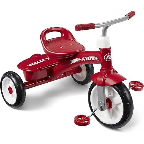 Radio Flyer Red Rider Trike, Outdoor Toddler Tricycle, For Ages 2.5-5 (Amazon Exclusive)