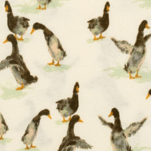 Duck Organic Cotton Muslin Swaddle Blanket | MILKBARN Kids | Organic and Bamboo Baby Clothes and Gifts