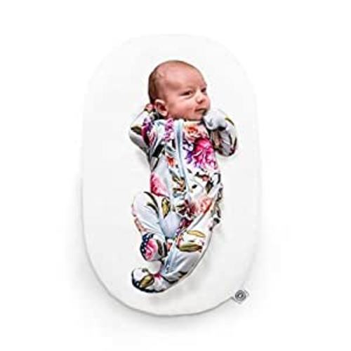 Amazon.com : Topponcino Company Topponcino Baby Lounger Pillow for Newborn (Pure White) | The Authentic Montessori Baby Support Pillow, Infant Lounger Holding Pillow & Tummy Time Mat | Montessori Baby : Baby