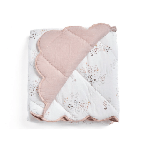 Pehr Flower Patch Chambray Blanket