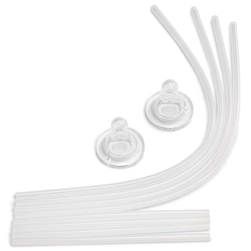 Hands-Free Baby Bottle - Anti-Colic Self Feeding Baby Bottle Replacement Tube & Nipple Kit (9 oz Bottles)