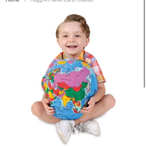 Hugg-A-Planet Earth Classic - Montessori Services