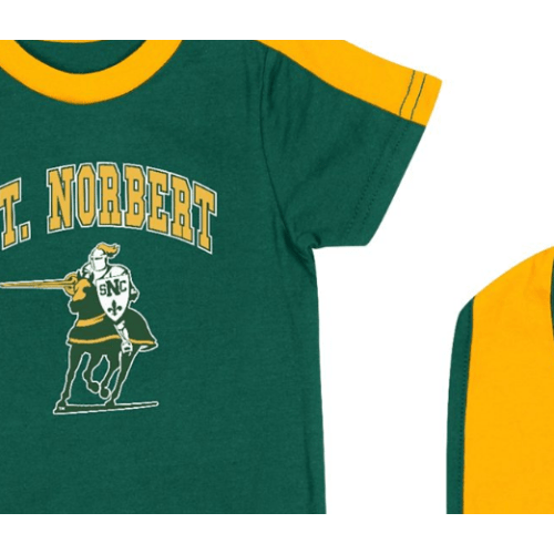 St. Norbert College Infant Onesie with Bib