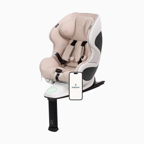 babyark Smart Convertible Car Seat - Eggshell White/Moonlight