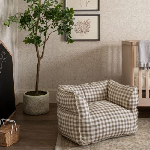 Gingham Kids Chair