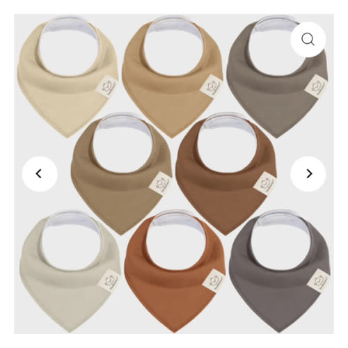 Bandana Bibs 8-pack
