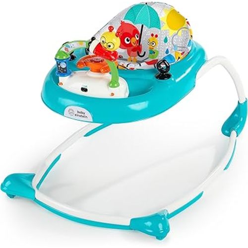 Baby Einstein Sky Explorers Baby Walker Activity Center and Sensory Play Learning-Toy with Lights, Songs and Sounds, Age 6 Months+, Blue