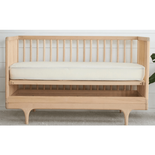 Organic Waterproof Crib Protector Pad | Avocado Green Mattress
