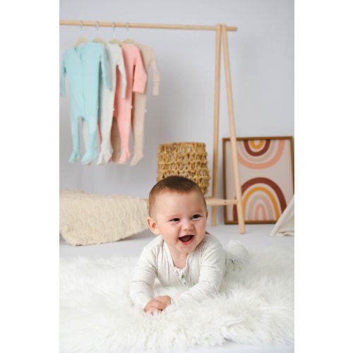 Moon Grey Onesie — Little Kneeds