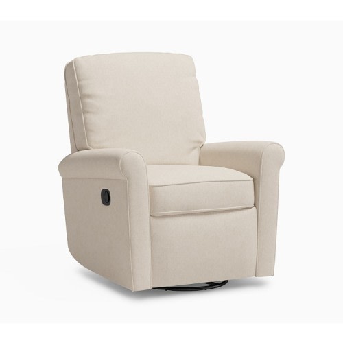 Comfort Small Space Manual Recliner Brushed Chenille Oat
