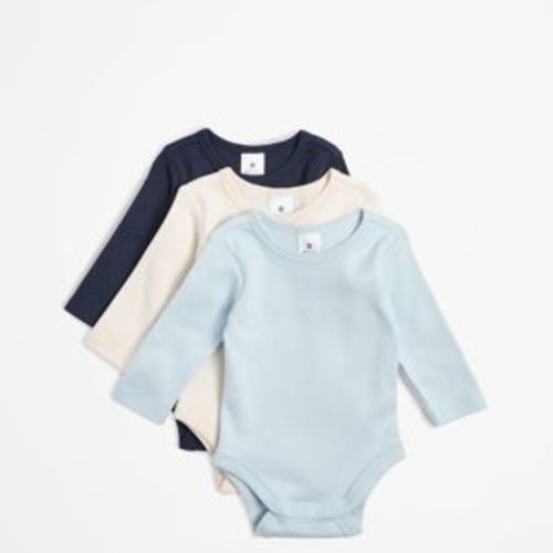 Baby Organic Cotton Bodysuits 3 Pack - Pinks | Target Australia